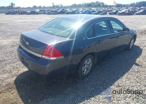 2008 Chevrolet Impala Lt из США, поврежденный, VIN 2G1WT58N989115639